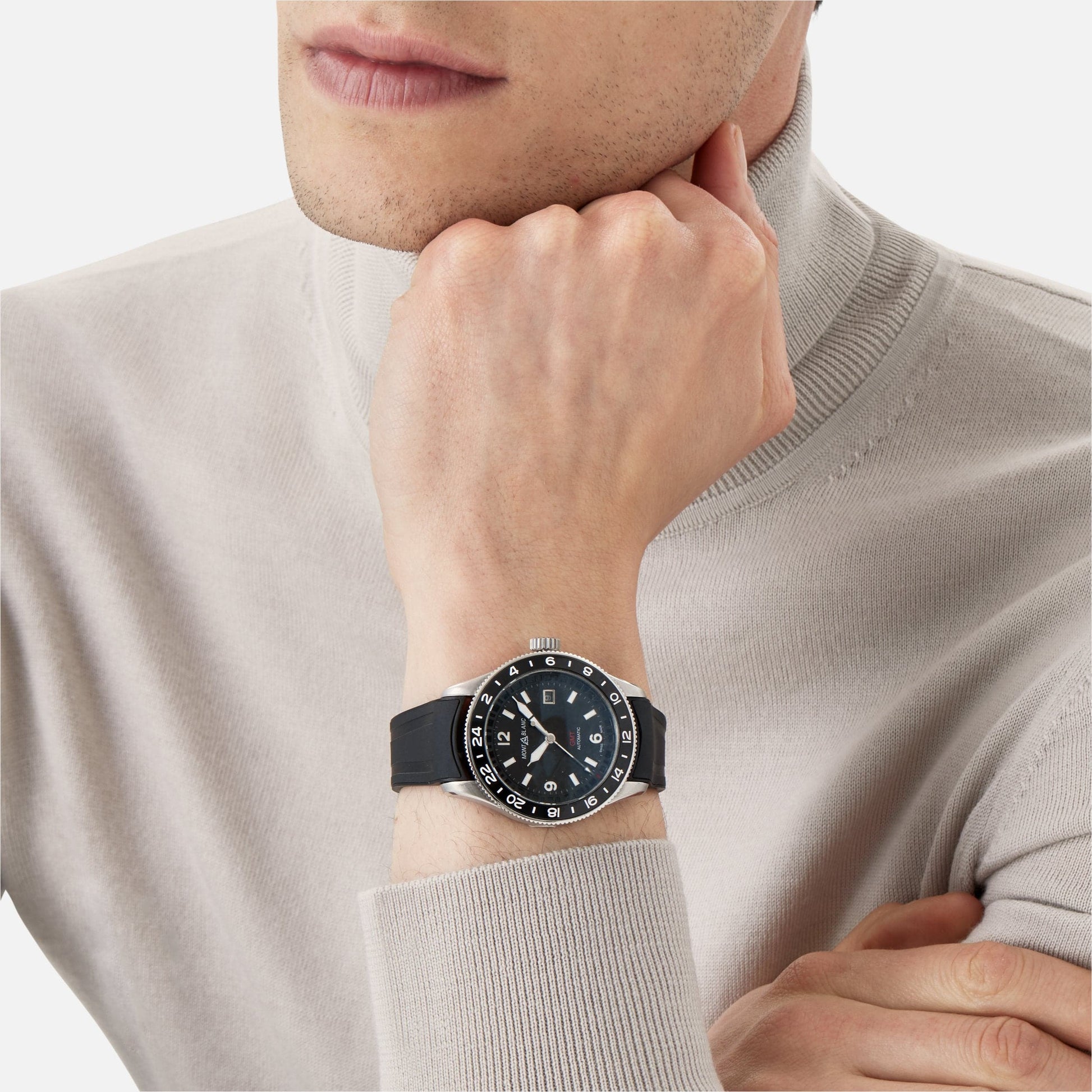 Montblanc 1858 GMT MB129766 - Kamal Watch Company