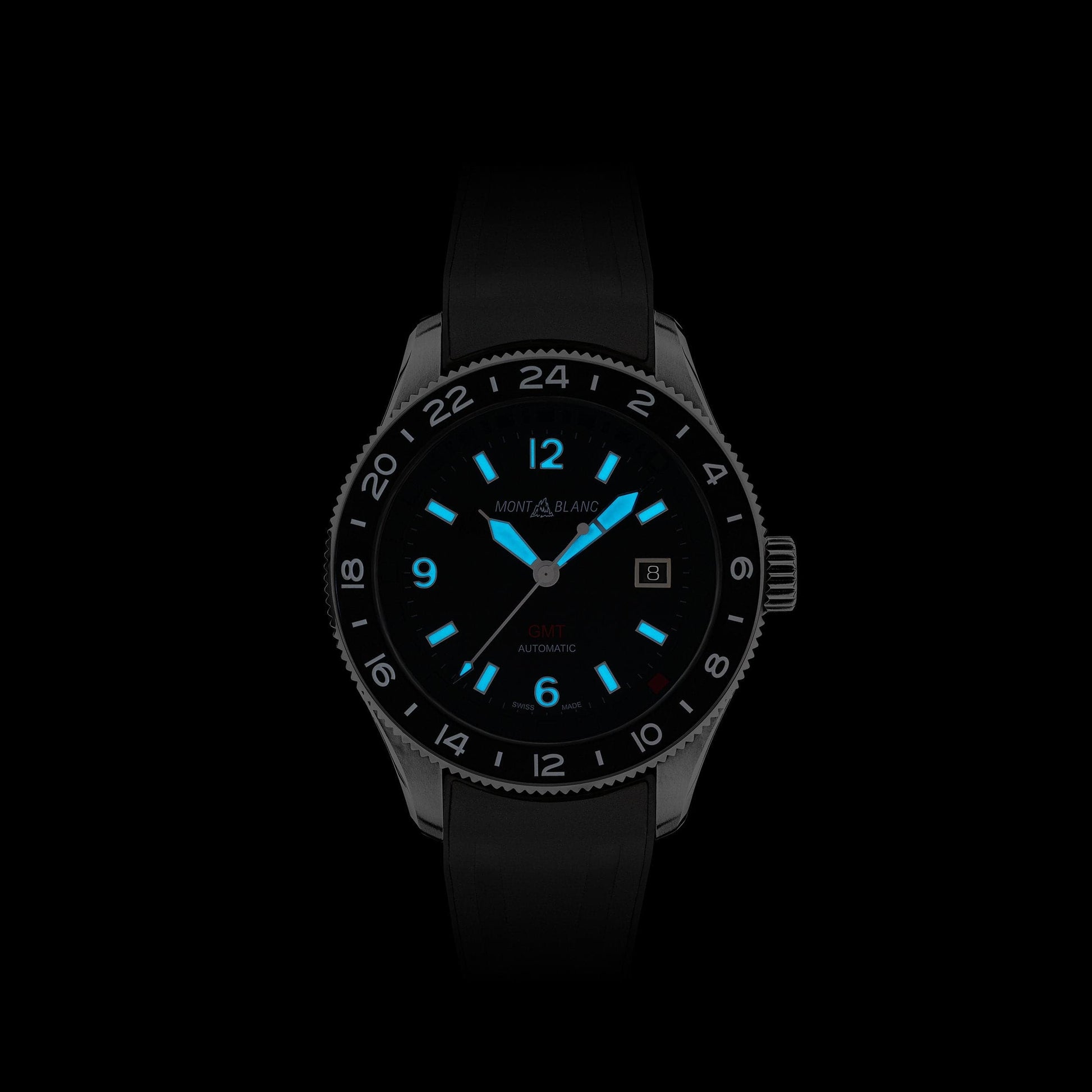 Montblanc 1858 GMT MB129766 - Kamal Watch Company