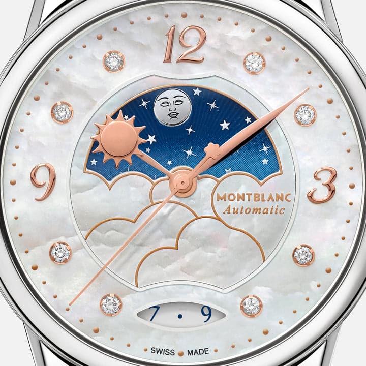 Montblanc Bohème Day and Night Display Automatic Watch 34mm MB129758 - Kamal Watch Company