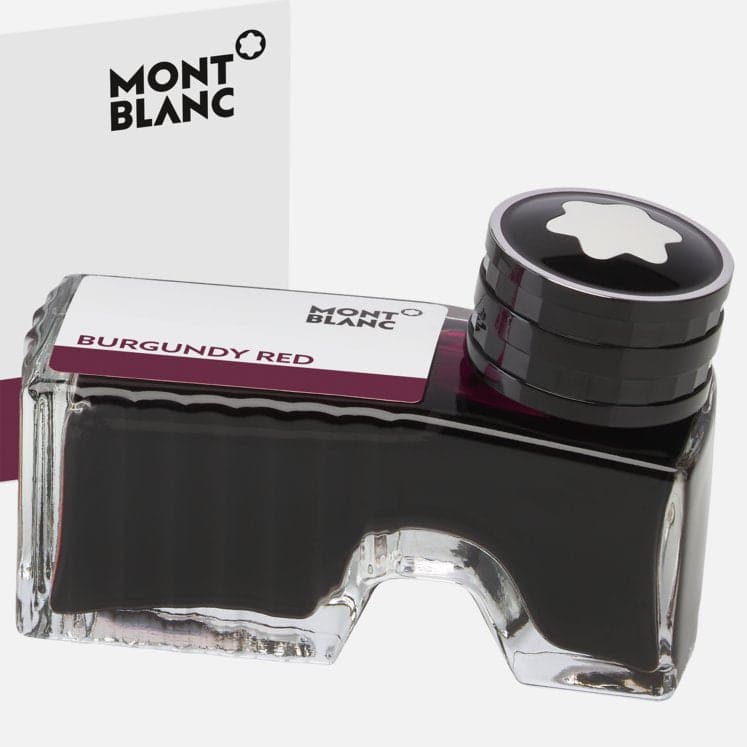Montblanc Ink bottle 60 ml, burgundy red MB128188 - Kamal Watch Company