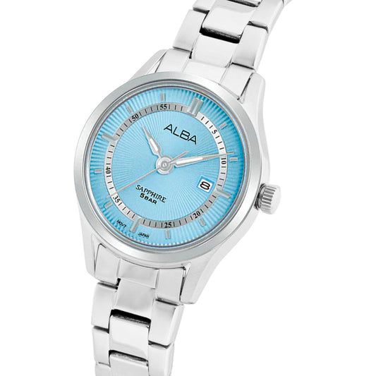 ALBA AH7BQ9X1 Aquamarine Blue Ladies Watch