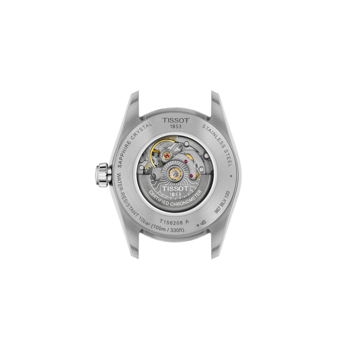 Tissot Ballade 30mm T156.208.22.033.00 Watch for Women - case-back view