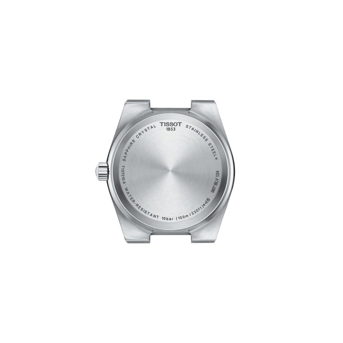 Tissot PRX 35mm T137.210.11.091.00 Unisex Watch - case-back view