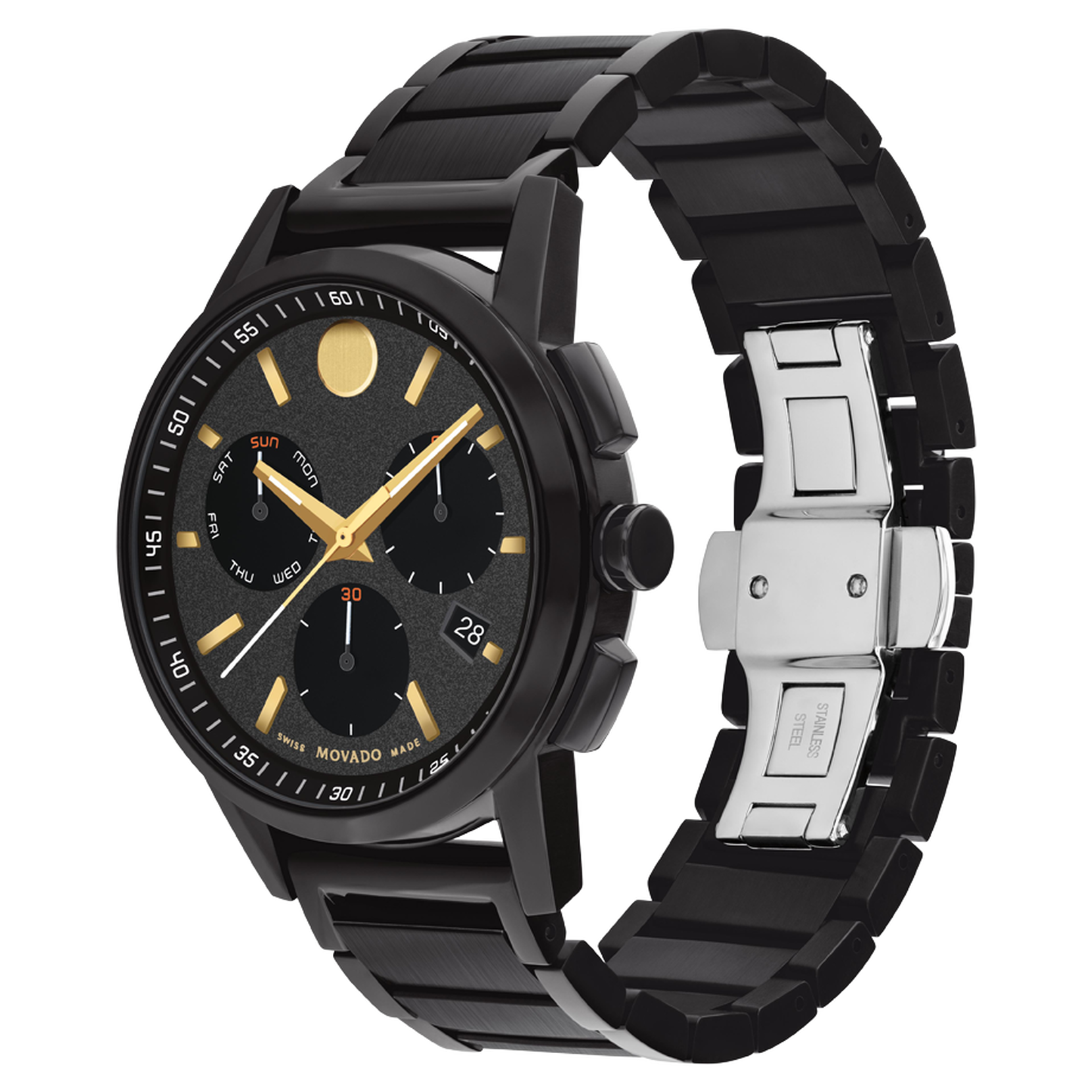 Movado museum online sport stainless steel