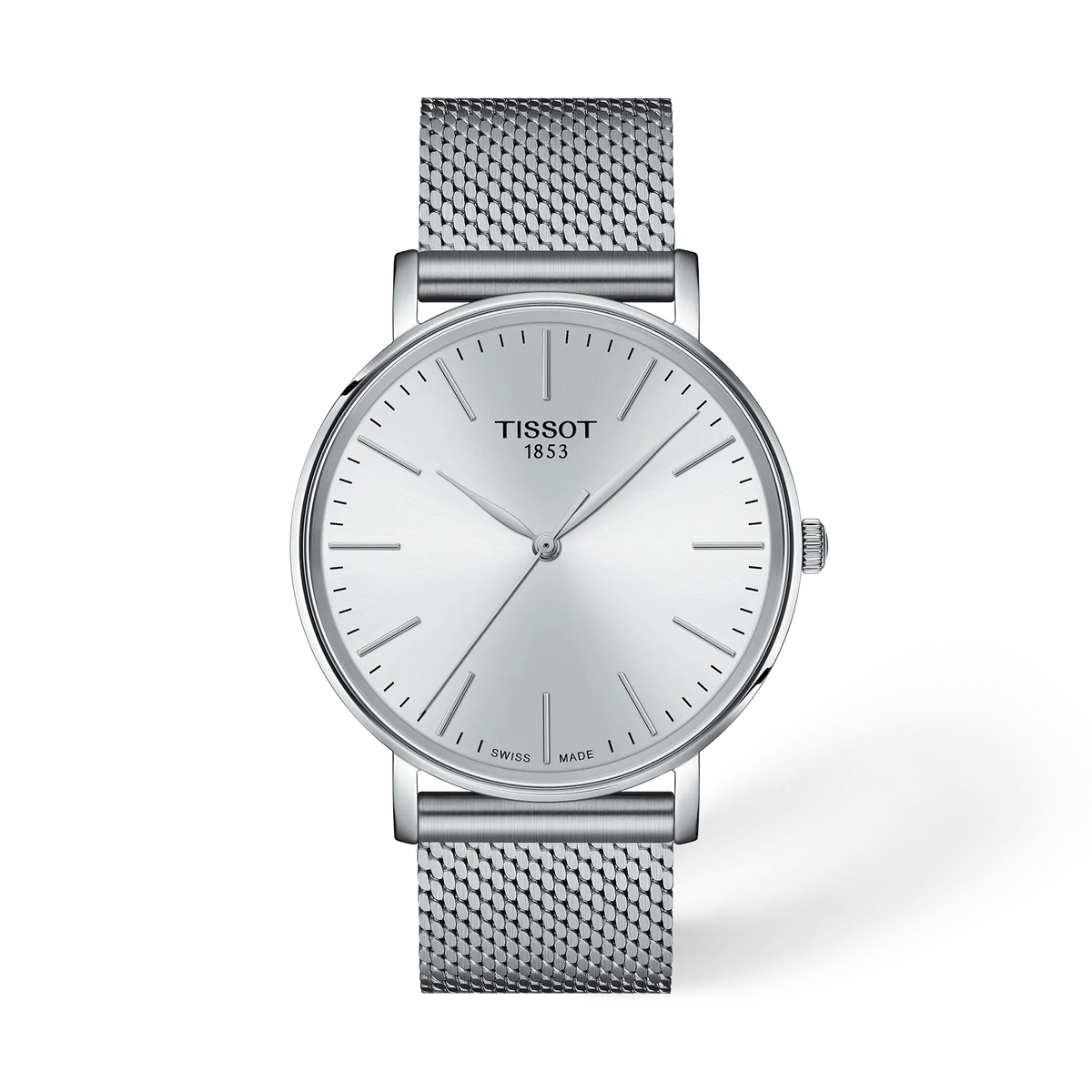 Tissot Everytime 40mm T143.410.11.011.00 Unisex Watch - front view