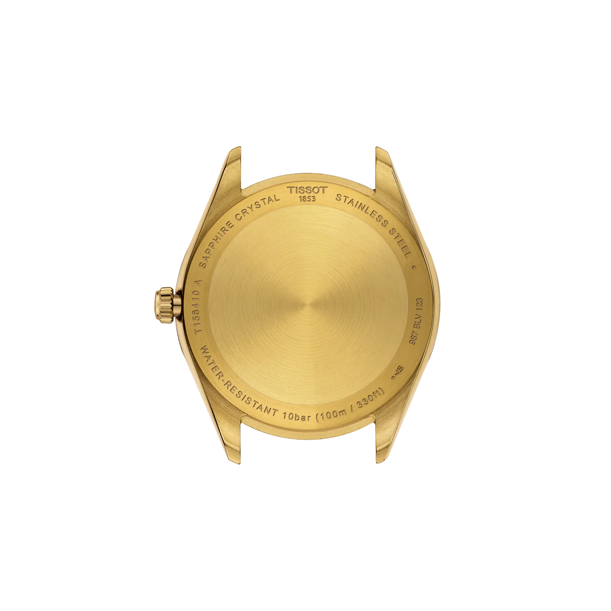 Tissot Ballade 40mm T156.410.33.051.00 Watch for Men - case-back view