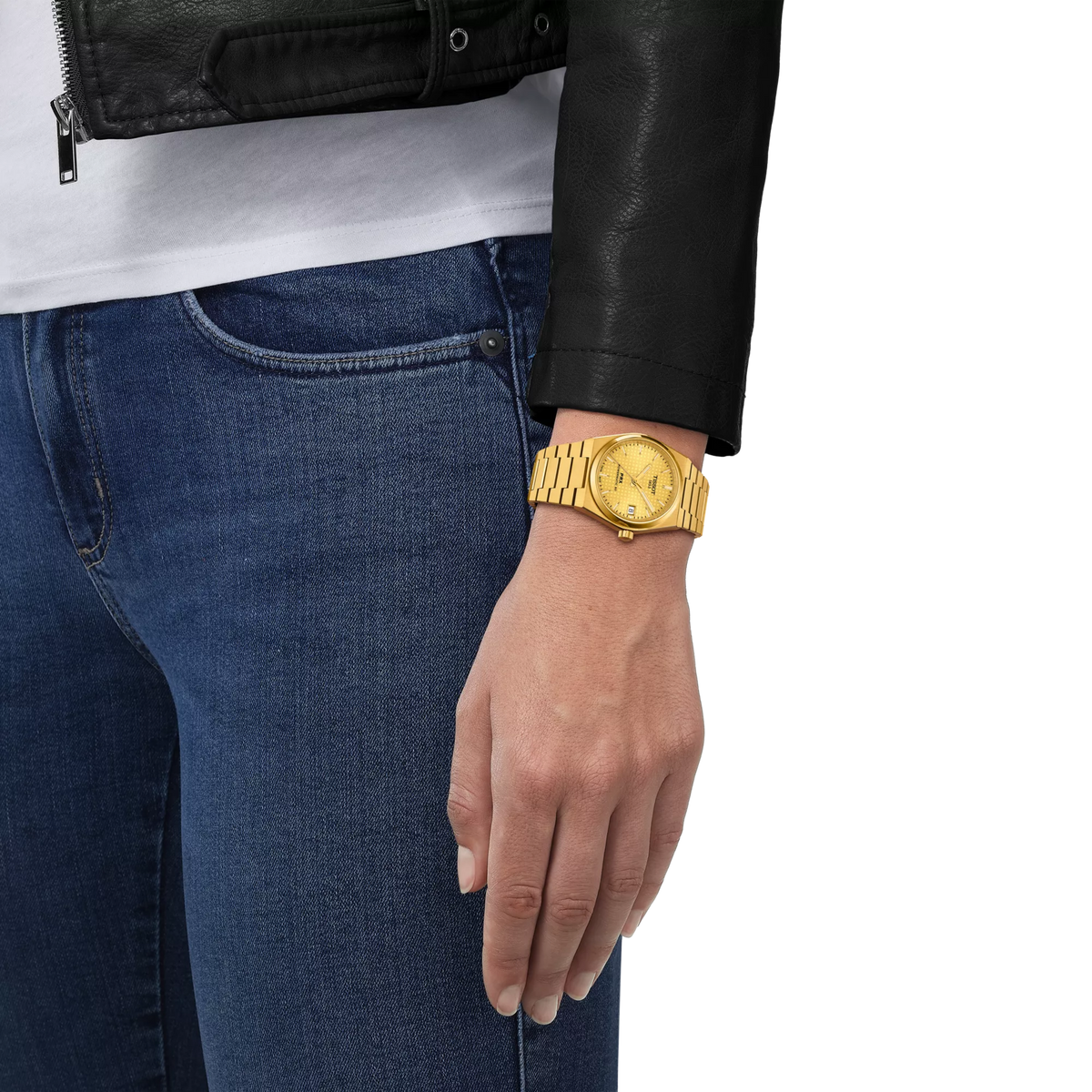 Tissot PRX 35mm T137.207.33.021.00 Unisex Watch - on the wrist