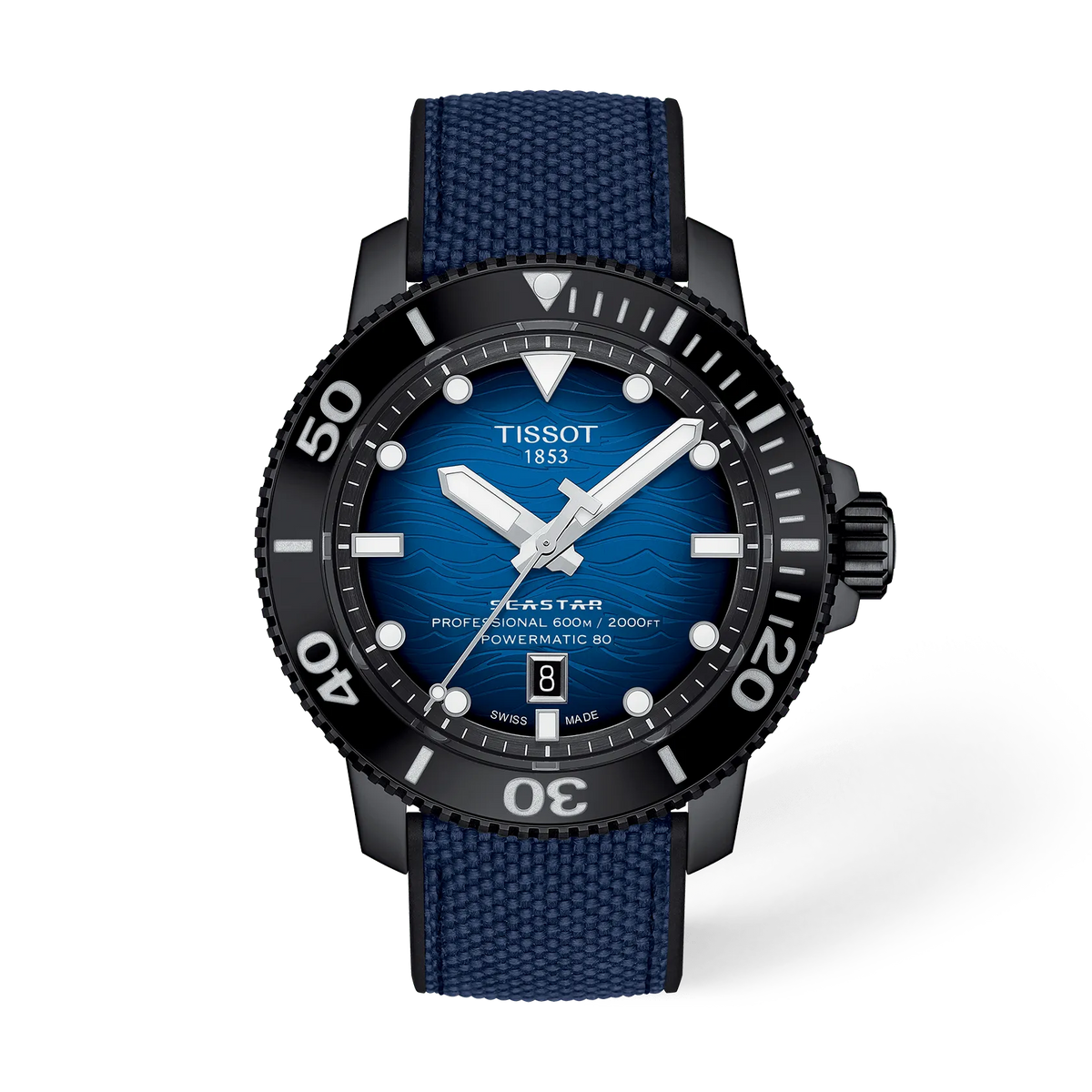 Tissot Seastar 2000 46mm T120.607.37.041.00 Watch for Men - front view