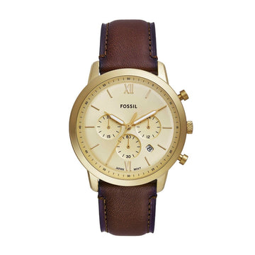 Neutra Chronograph Brown Leather Watch
