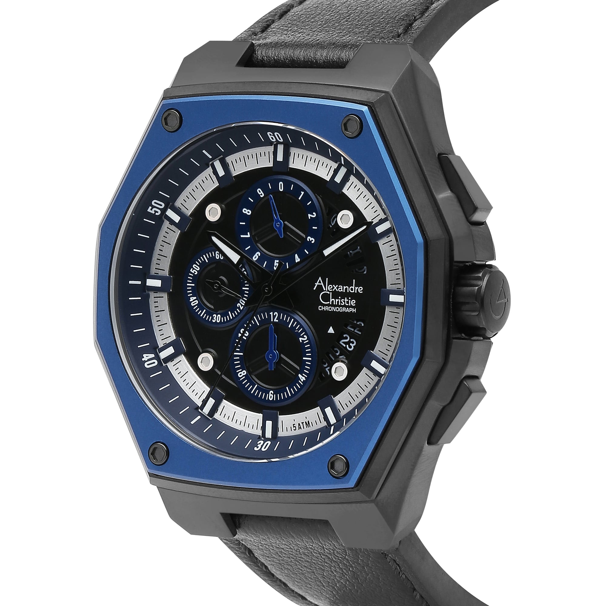 AC 6599 MCL Chronograph For Men – Blue-6599MCLUBBA