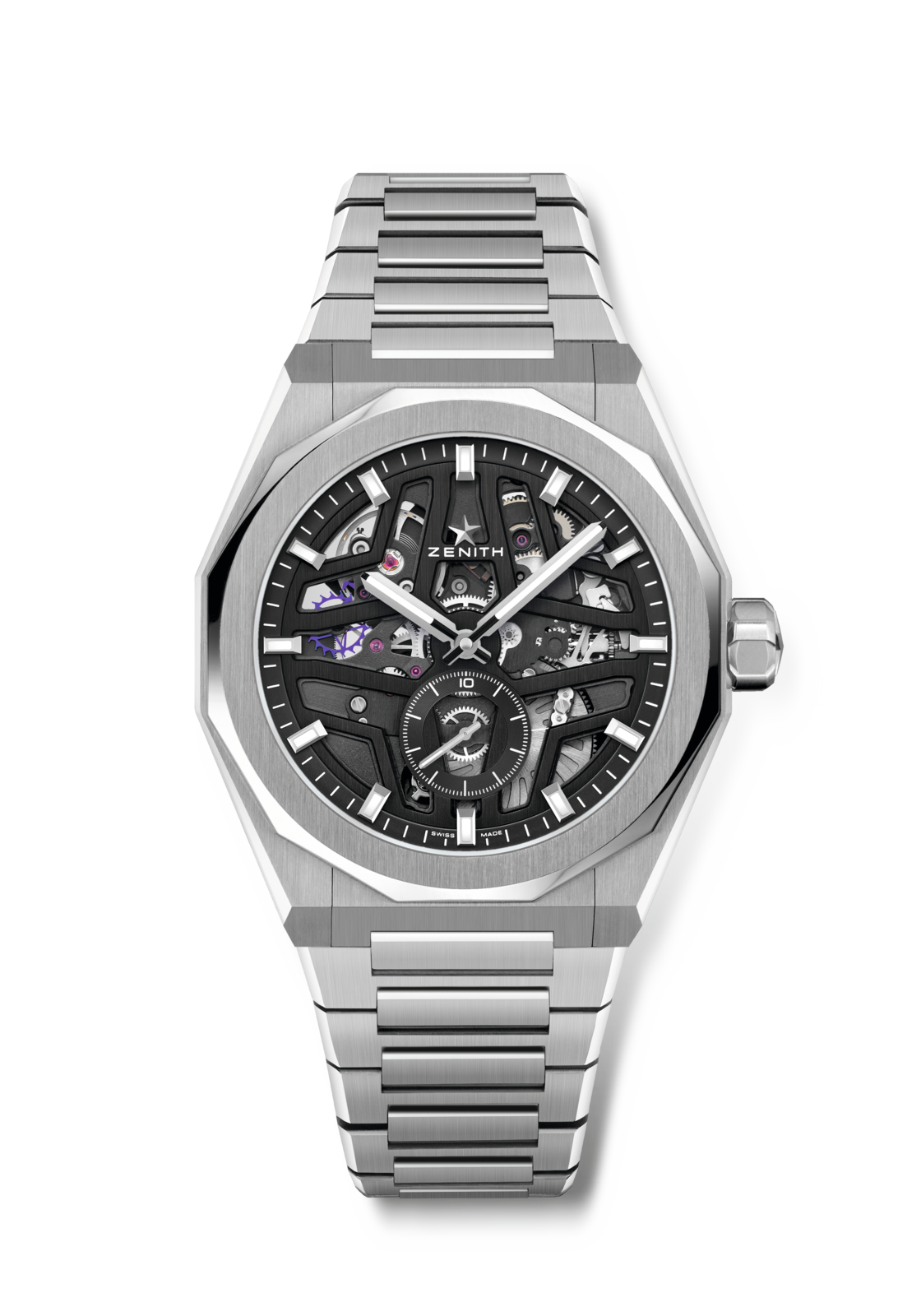 Zenith Defy Skyline Skeleton 03.9300.3620/78.I001 – front view