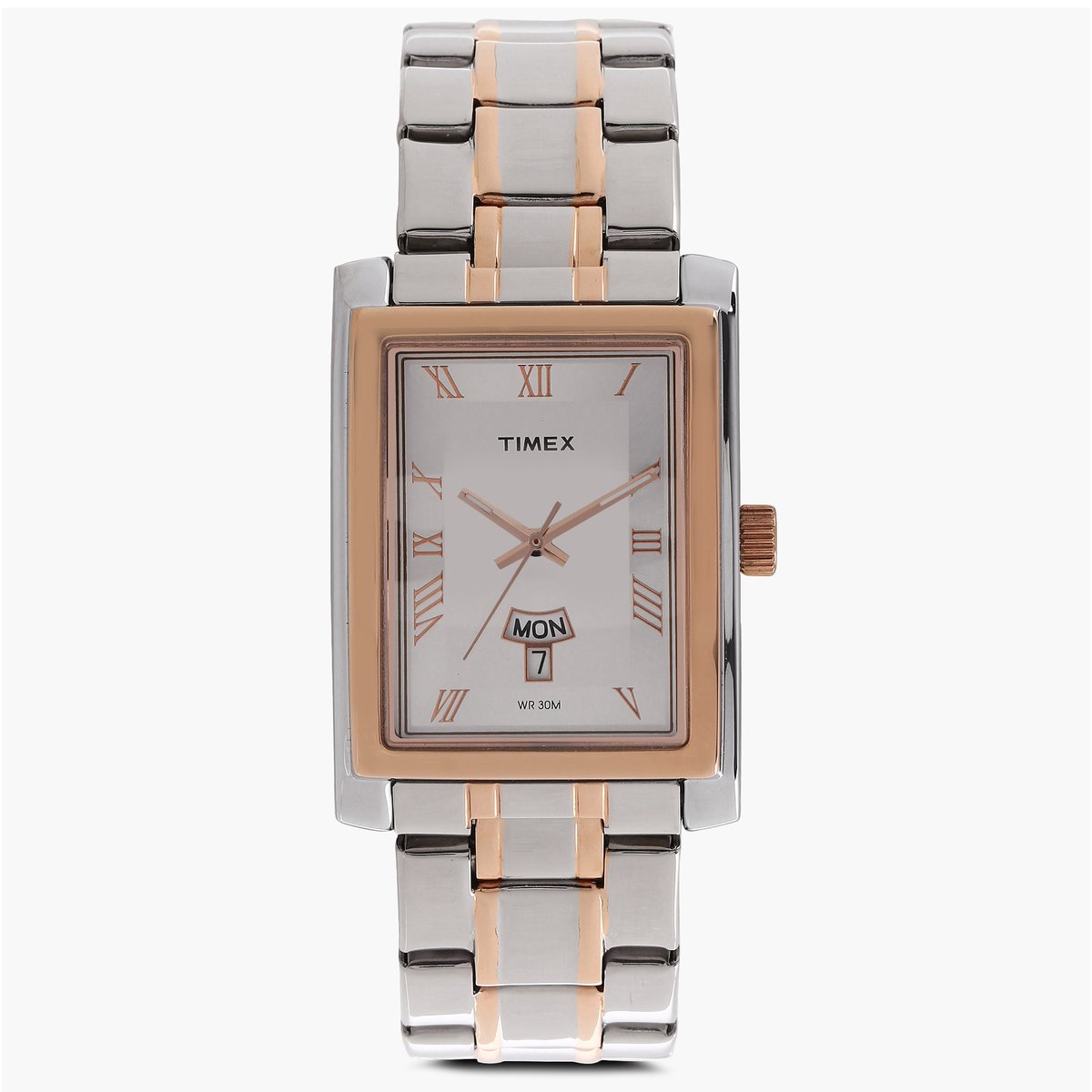 TIMEX Analog with Day & Date Square Dial Watch- TW000G720