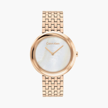 CALVIN KLEIN Twisted Bezel Women Analog Watch - 25200322