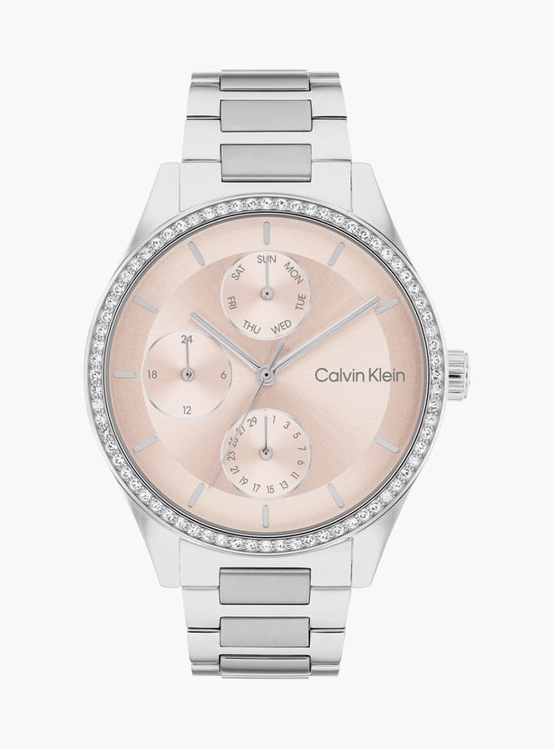 CALVIN KLEIN Spark Women Multifunctional Watch with Metal Strap - 25100007