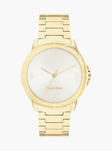 CALVIN KLEIN Vivacious Women Analog Watch with Metal Strap - 25100023