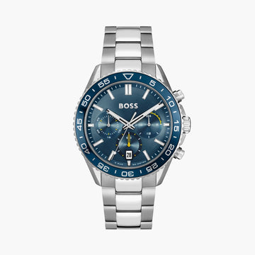 HUGO BOSS Runner Men Chronograph Wrist Watch - 1514143