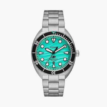 FOSSIL Breaker Three-Hand Date Stainless Steel Watch  FS6066