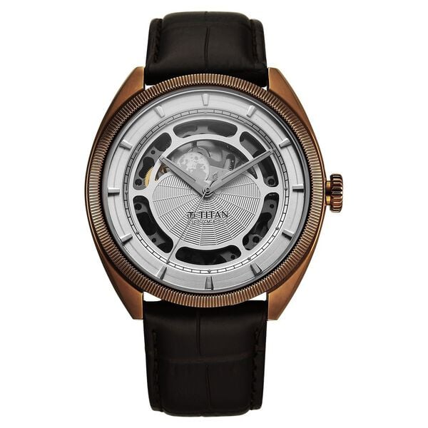 Titan Stellar Cupola Automatic Analog  Strap Watch for Men