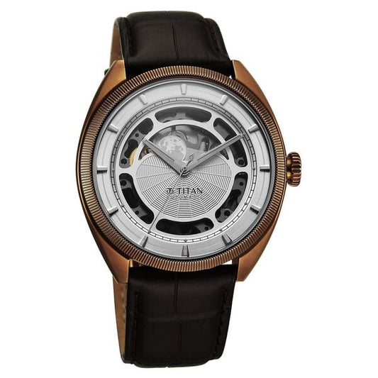 Titan Stellar Cupola Automatic Analog  Strap Watch for Men