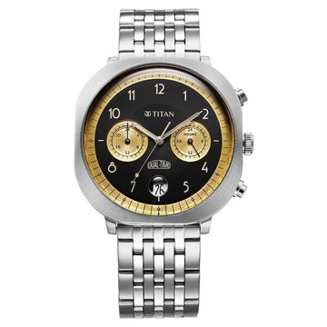 Titan Timeless Treasures 10022SM02 Strap Watch For Men