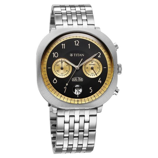 Titan Timeless Treasures 10022SM02 Strap Watch For Men