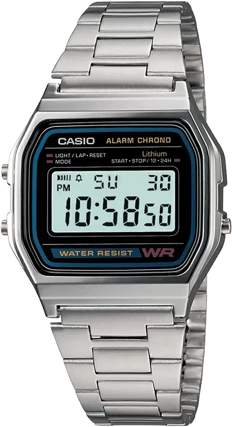 CASIO D011 A-158WA-1Q Vintage