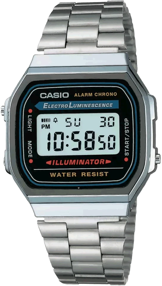 CASIO D131 A168WA-1WDF Vintage