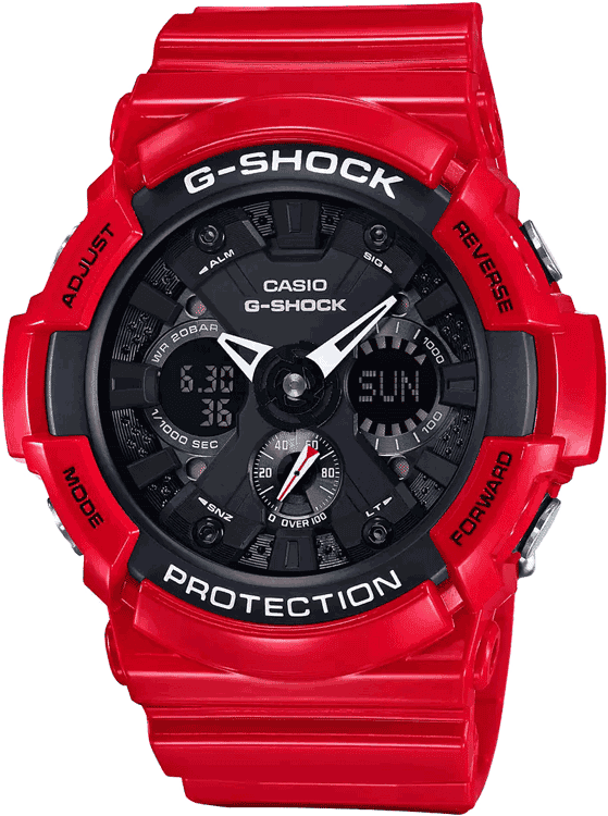 Casio G629 GA-201RD-4ADR Watch for Men