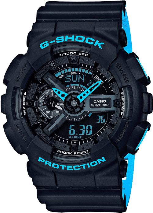 Casio G727 GA-110LN-1ADR Watch for Men