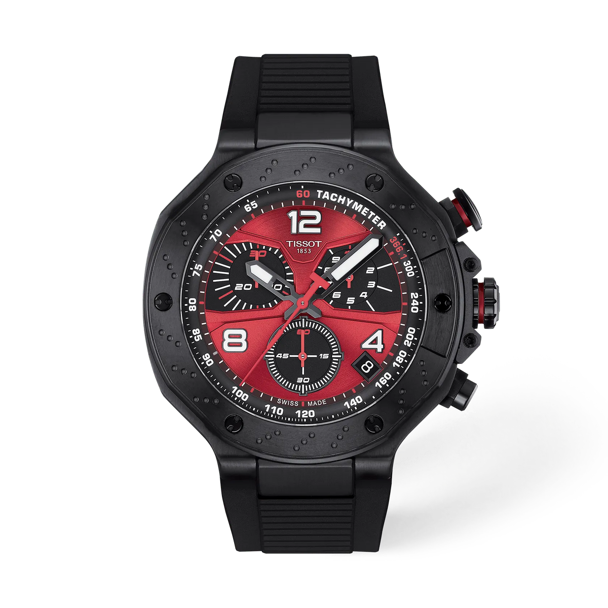 Tissot T-Race MotoGP 2026 45mm T141.417.37.422.00 Watch for Men - front view
