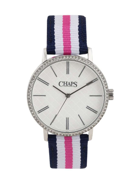 Chaps CHP9001 Analog White Dial for Women