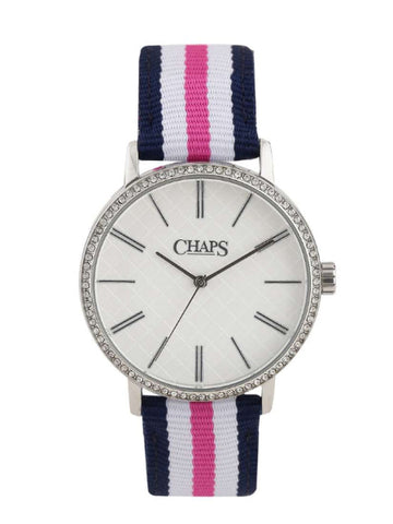 Chaps CHP9001 Analog White Dial for Women