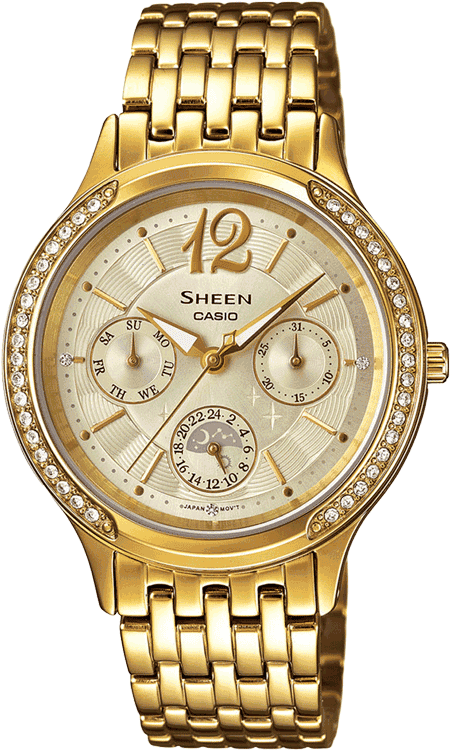 Casio SX112 SHE-3030BGD-9AUDR Watch for Women