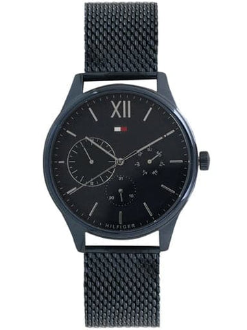 Tommy Hilfiger Blue Dial Blue Mesh Strap Watch For Men's NCTH1791421 - Kamal Watch Company