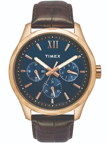 TIMEX ANALOG BLUE DIAL MEN'S WATCH TW0TG7601 - Kamal Watch Company