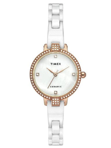 TIMEX CERAMIC WOMEN'S COLLECTION WATCH TWEL15700 - Kamal Watch Company