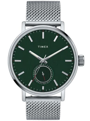 TIMEX ANALOG GREEN DIAL BOY'S WATCH TWEG20001 - Kamal Watch Company