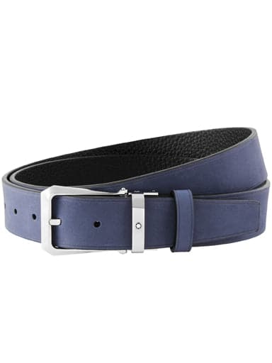 MONTBLANC Men's leather belt MB118445 - Kamal Watch Company