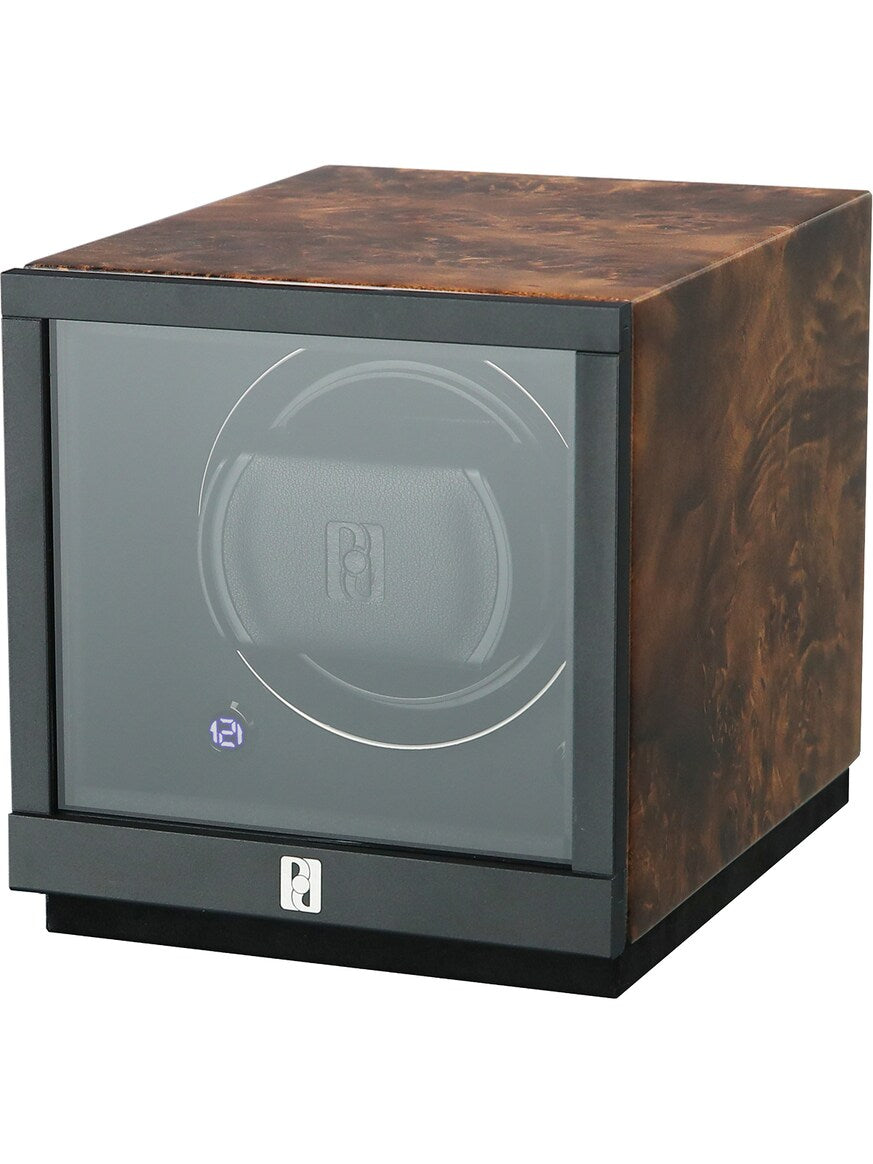 Paul Design PETITE 1D_Dark Burl Watch Winder