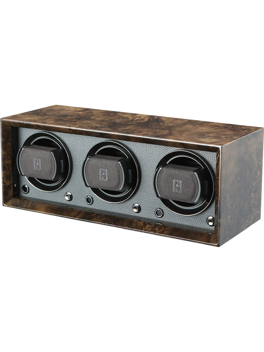 Paul Design PETITE 3_Dark Burl Watch winder