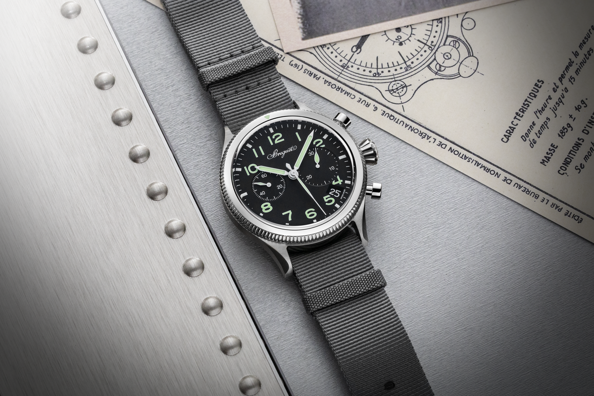Breguet Type XX 2057ST/92/3WU – lifestyle view