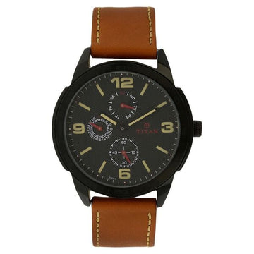 Titan NH1585NL01 Purple Analog Watch for Men