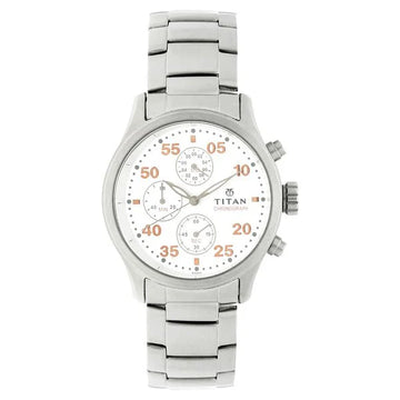 Titan 1634SM01 Chronograph Watch for Women