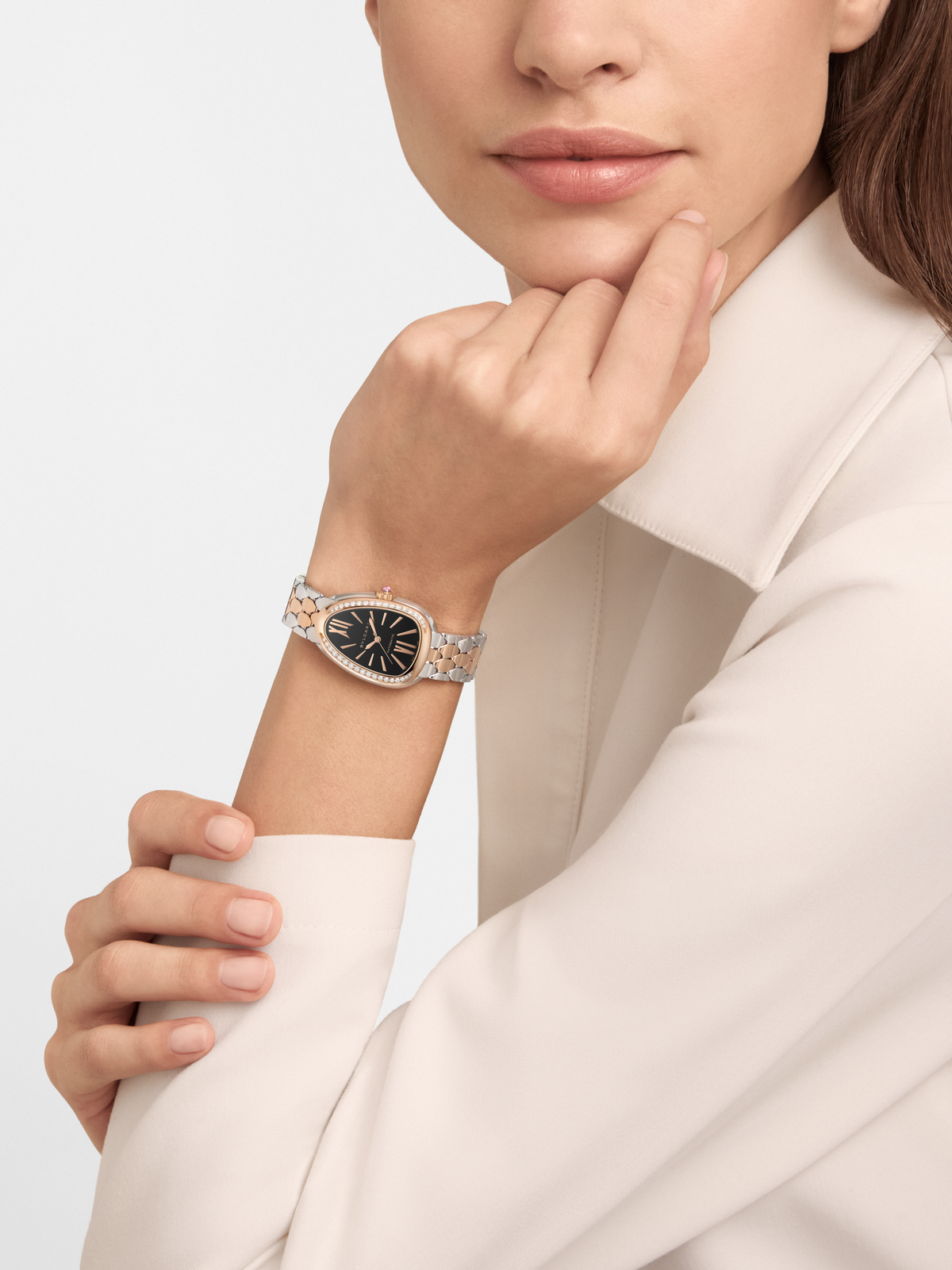 Bvlgari Serpenti Seduttori 104059 – shown on the wrist