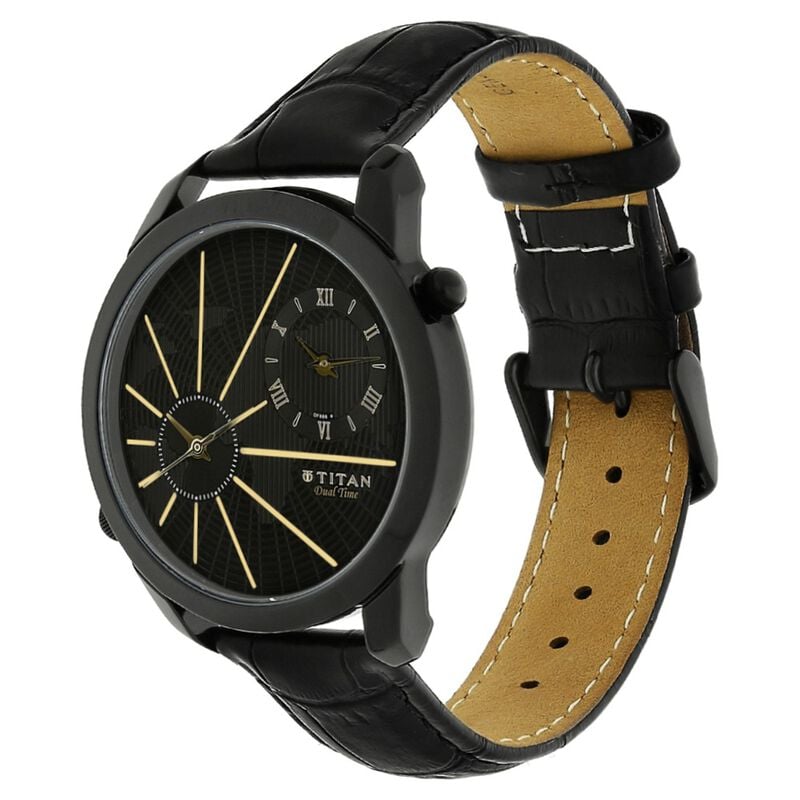 Titan dual time watch price clearance