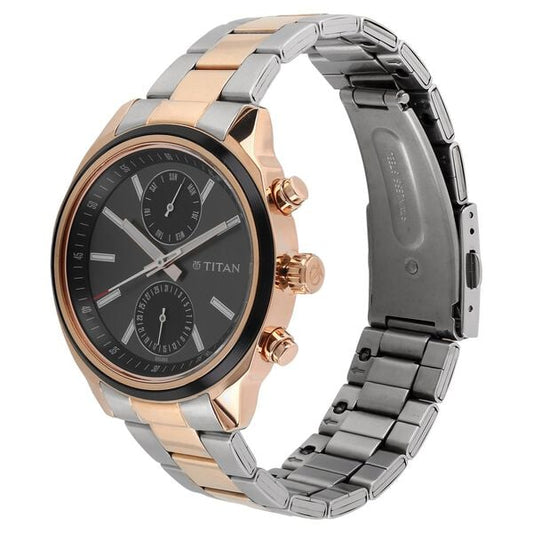 Titan Men's NS1733KM03 Bracelet Watch