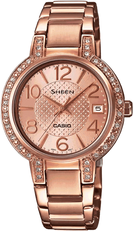 Casio SX155 SHE-3808PG-9AUDR Women's Watch