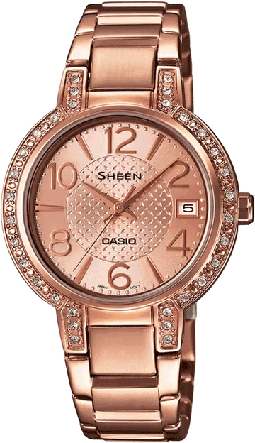Casio SX155 SHE-3808PG-9AUDR Women's Watch