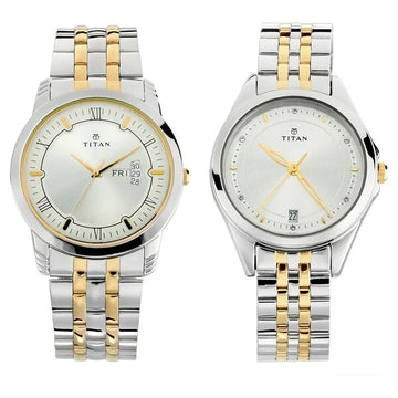 Titan NT17742565BM01 Bandhan Watch for Couple