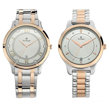 Titan Bandhan NS17752481KM01P Watch For Couple